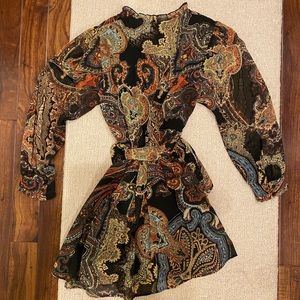 NWT - Zara Print Dress